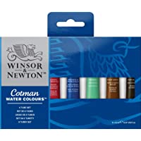 Los mejores  - Winsor &amp- Newton Cotman - Juego de tubos de pintura para acuarela (8 ml- 6 unidades)